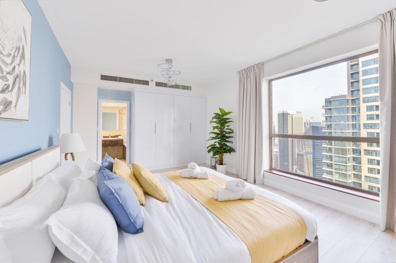 Luxury Jbr - Sea View - 5* Beach Resorts Access! Dubai Luaran gambar