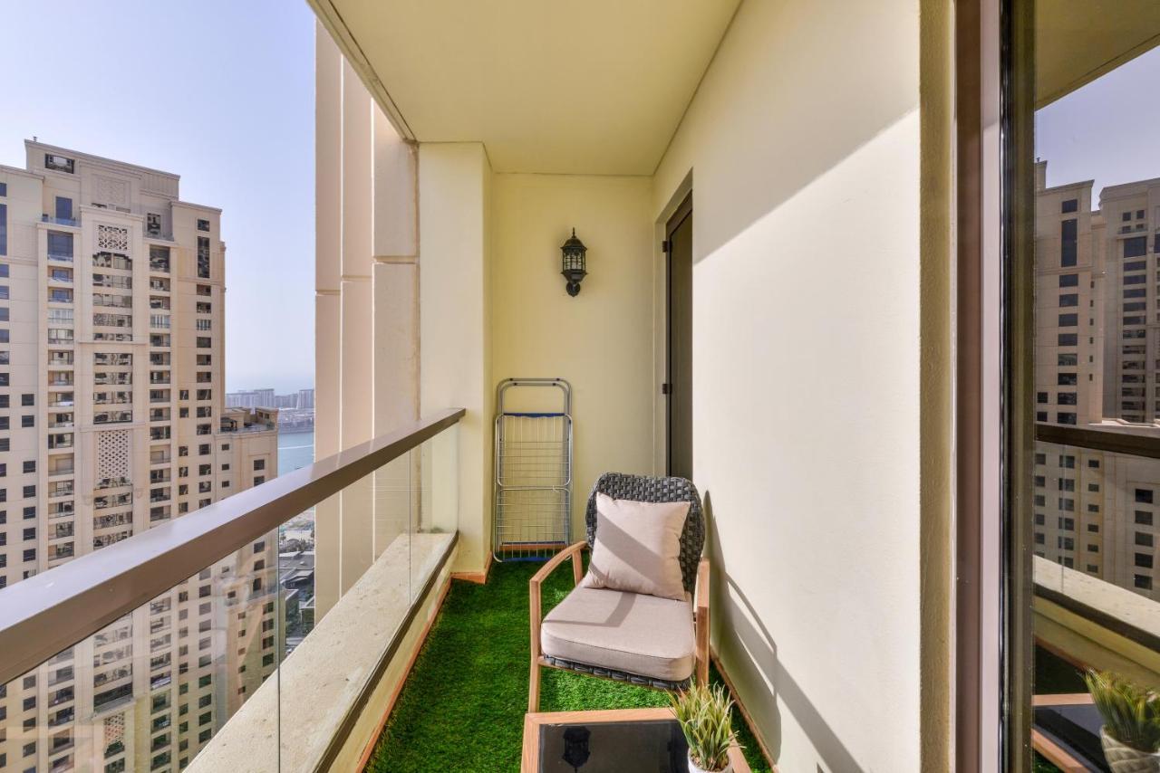 Luxury Jbr - Sea View - 5* Beach Resorts Access! Dubai Luaran gambar
